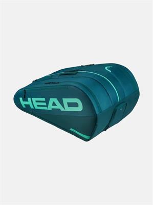Head borsa da tennis Tour XL green 3 scompartimenti