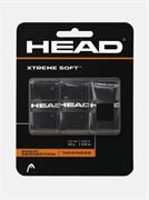 Head overgrip Xtremesoft nero confezione da 3 pezzi