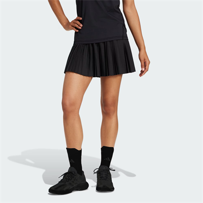 Adidas gonna da tennis donna con pieghe nero