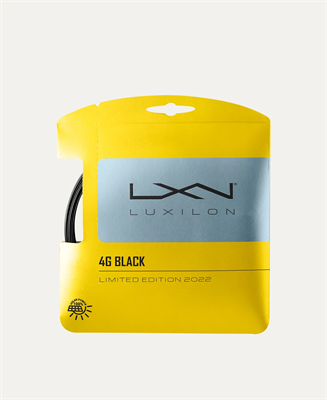 Luxilon 4G Black set di corda da tennis da 12 metri