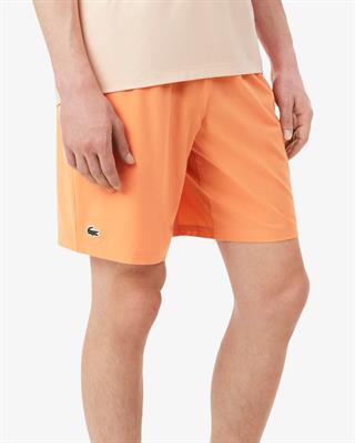 Lacoste pantaloncino da tennis uomo x Novak Djokovic arancio
