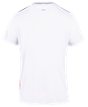 Fila maglia da tennis da uomo vintage bianca con spalle blu