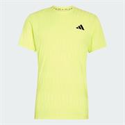 Adidas maglia da tennis uomo Freelift traspirante lemon