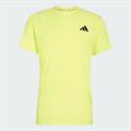 Adidas maglia da tennis uomo Freelift traspirante lemon