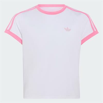 Adidas maglia da tennis da bambina Classic Originals bia/ros