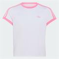 Adidas maglia da tennis da bambina Classic Originals bia/ros
