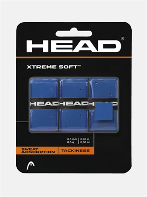 Head overgrip Xtremesoft blu confezione da 3 pezzi