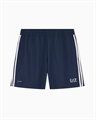 EA7 pantaloncino da tennis uomo Armani blu con righe a lato